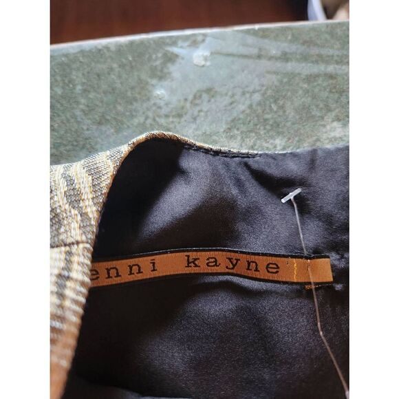 Jenni Kayne silk lined cocktail dress sz 8 - Picture 3 of 6